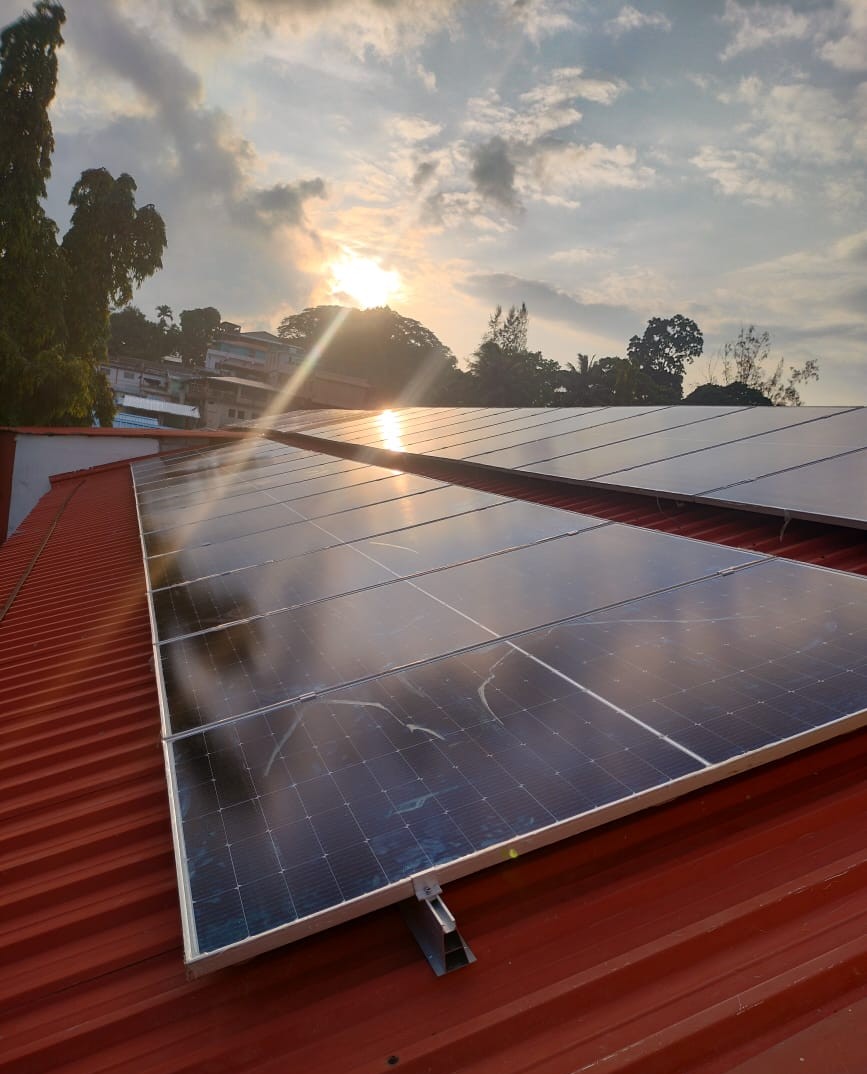 Agriculture Department 24 kW commercial solar installation in Andaman